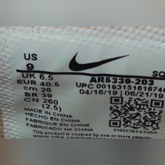 Nike Air Force Sage 1 Low 'Coral Stardust' Size 9 MSRP $124.99 - Picture 11 of 12